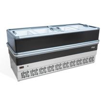 Ilha de Congelados Polar Dupla Ação Vidro Reto 2M LIGHT EICL 127V