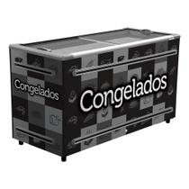 Ilha / Expositor para Resfriados e Congelados ICED 503 Refrigeração Estática c/ Vidro Temperado de baixa emissividade- Fricon