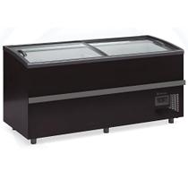 Ilha Expositora Bivolt para Congelados Resfriados 1,88m GISM-190PR Preta Gelopar Ilha Expositora Bivolt para Congelados Resfriados 1,88m GISM-190PR Preta Gelopar