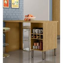 Ilha Gourmet Adega 2 Nichos Verace Espresso Móveis Ilha Gourmet Adega 2 Nichos Verace Espresso Móveis