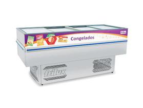 Ilha Para Congelados Resfriados Frilux Rf031 Inox 490L