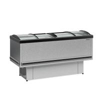 Ilha Plus Dupla Ação Vidro Curvo Gesv190c Inox 220V Gelopar Ilha Plus Dupla Ação Vidro Curvo Gesv190c Inox 220V Gelopar