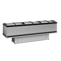 Ilha Plus Dupla Ação Vidro Curvo Gesv290c Inox 110V Gelopar Ilha Plus Dupla Ação Vidro Curvo Gesv290c Inox 110V Gelopar