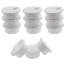 Ilhó de mesa HJGarden 12 peças, cabo de fio de 38 mm, tampa de orifício de cabo