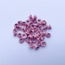 Ilhós Aluminio nº 54 Rosa Chá 3/16 polegadas 1057 - 50 unidades