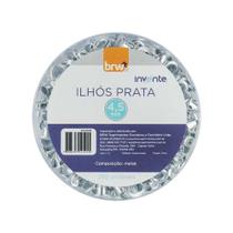 Ilhos BRW 4,5mm Prata Pote 250 Un Ilhos BRW 4,5mm Prata Pote 250 Un