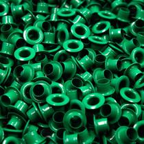 Ilhós de Alumínio N54 Verde Cassmar 100 unidades