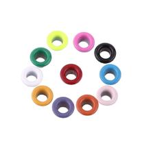 Ilhós de metal em formato redondo de 3 mm para artesanato de scrapbooking, 500 unidades