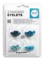 Ilhos Metal Eyelets & Washer Standard Aqua C/60 Pcs