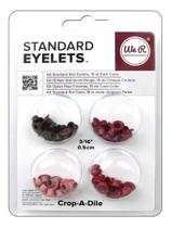 Ilhos Metal Eyelets & Washer Standard Red C/60 Pcs