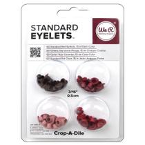 Ilhos Metal Eyelets & Washer Standard Red C/60 Pcs