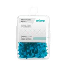 Ilhós Mimo Creating - Estrela - Azul Piscina - 4,5 mm - 50 Unids Ilhós Mimo Creating - Estrela - Azul Piscina - 4,5 mm - 50 Unids