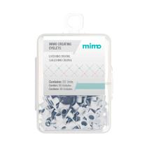 Ilhós Mimo Creating - Estrela - Branco - 4,5 mm - 50 Unids Ilhós Mimo Creating - Estrela - Branco - 4,5 mm - 50 Unids