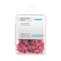 Ilhós Mimo Creating - Estrela - Rosa Iogurte - 4,5 mm - 50 Unids Ilhós Mimo Creating - Estrela - Rosa Iogurte - 4,5 mm - 50 Unids