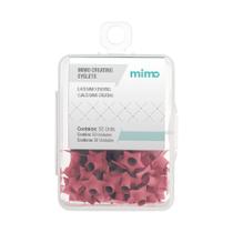 Ilhós Mimo Creating Estrela Rosa Iogurte 4,5mm 50 Unidades Ilhós Mimo Creating Estrela Rosa Iogurte 4,5mm 50 Unidades