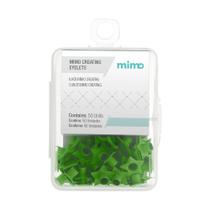Ilhós Mimo Creating Estrela Verde Abacate 4,5mm 50 Unidades Ilhós Mimo Creating Estrela Verde Abacate 4,5mm 50 Unidades