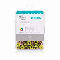 Ilhós Mimo Creating - Flor - Amarelo Candy - 5 mm - 50 Unids Ilhós Mimo Creating - Flor - Amarelo Candy - 5 mm - 50 Unids