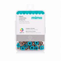 Ilhós Mimo Creating - Flor - Azul Claro - 5 mm - 50 Unids Ilhós Mimo Creating - Flor - Azul Claro - 5 mm - 50 Unids