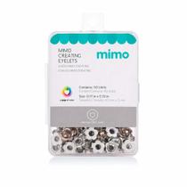 Ilhós Mimo Creating - Flor - Branco - 5 mm - 50 Unids Ilhós Mimo Creating - Flor - Branco - 5 mm - 50 Unids