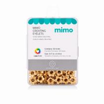 Ilhós Mimo Creating - Flor - Dourado - 5 mm - 50 Unids Ilhós Mimo Creating - Flor - Dourado - 5 mm - 50 Unids