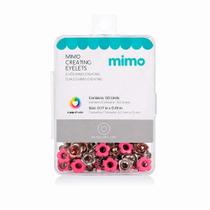 Ilhós Mimo Creating - Flor - Rosa Fúcsia - 5 mm - 50 Unids Ilhós Mimo Creating - Flor - Rosa Fúcsia - 5 mm - 50 Unids