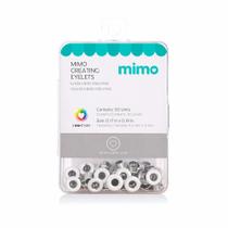 Ilhós Mimo Creating - Redondo - Branco - 5 mm - 50 Unids Ilhós Mimo Creating - Redondo - Branco - 5 mm - 50 Unids