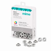 Ilhós Mimo Creating - Redondo - Prateado - 5 mm - 50 Unids Ilhós Mimo Creating - Redondo - Prateado - 5 mm - 50 Unids