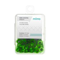 Ilhós Mimo Creating Redondo Verde Abacate 4,5mm 50 Unidades