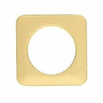 Ilhós Para Cortina Quadrado Marfim 28mm Pacote 100 Pares