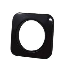 Ilhós Para Cortina Quadrado Preto 28mm Pacote 50 Pares