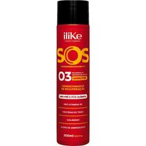 Ilike condicionador antiemborrachamento sos 300ml Ilike condicionador antiemborrachamento sos 300ml