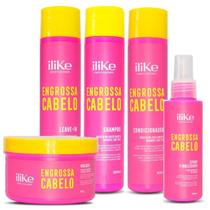 iLike Engrossa Cabelo Kit Completo 5 Produtos iLike Engrossa Cabelo Kit Completo 5 Produtos