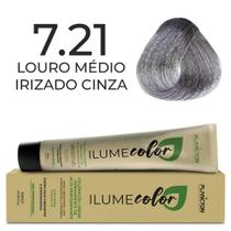 Ilume color plancton - 7.21 louro médio irisado cinza