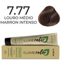 Ilume color plancton - 7.77 louro médio marrom intenso