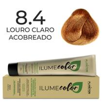 Ilume color plancton - 8.4 louro claro acobreado Ilume color plancton - 8.4 louro claro acobreado