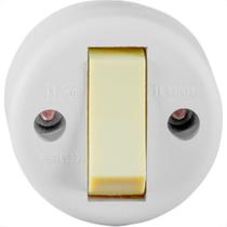 Ilumi Interr Ext. 1Int.Redondo 1755 - Kit C/10 Pc