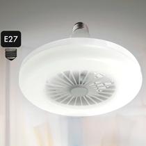 Ilumina e Refresca Ventilador de Teto com Luz LED e Controle