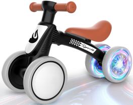 Iluminação colorida Balance Bike WETIFY para menino de 1 ano