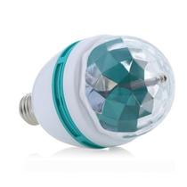 Iluminação de Festa LED RGB Lâmpada Globo Giratória Criar Clima Perfeito