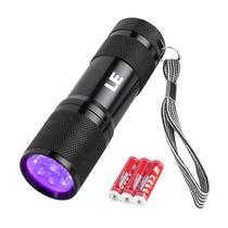 Iluminação de lanterna EVER Black Light 395nm com baterias
