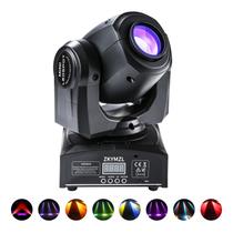 Iluminação de palco ZKYMZL 30W LED Moving Head com DMX512 e som