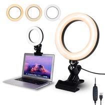 Iluminação de videoconferência JAOXISOU 6.3 Selfie Ring Light Iluminação de videoconferência JAOXISOU 6.3 Selfie Ring Light
