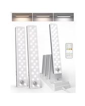 Iluminação embaixo do gabinete EZVALO 62 LED com estação de carregamento, pacote com 3 Iluminação embaixo do gabinete EZVALO 62 LED com estação de carregamento, pacote com 3