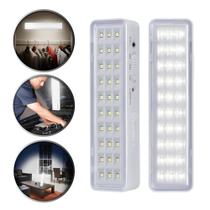 Iluminação Geral de Emergência 30 LEDs de Potência Luz LK730