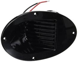 Iluminação inovadora Marine Hull Mount Horn preta