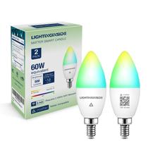 Iluminação inteligente de lâmpadas internas Matter Candelabra 6W 500LM Iluminação inteligente de lâmpadas internas Matter Candelabra 6W 500LM