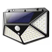 Iluminação Inteligente: Luminária Solar 100 LED com Sensor - Melhor Preço