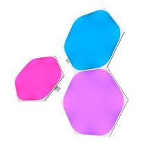 Iluminação Inteligente Painel De Led Nanoleaf Shapes Hexagon 3 Peças Expansao Nl