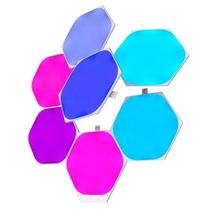 Iluminação Inteligente Painel De Led Nanoleaf Shapes Hexagon Smarter Kit 7 Peças