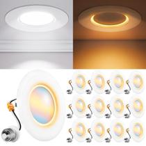 Iluminação LED embutida Sunco, pacote 12, 10 cm, 5CCT, regulável